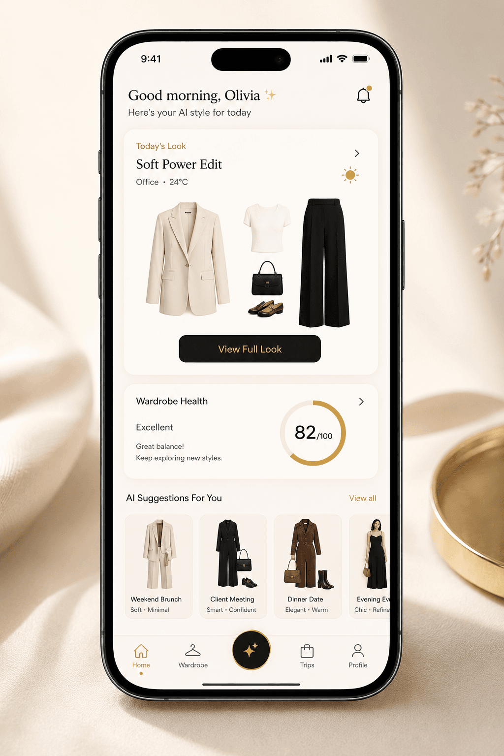Fashionate app preview